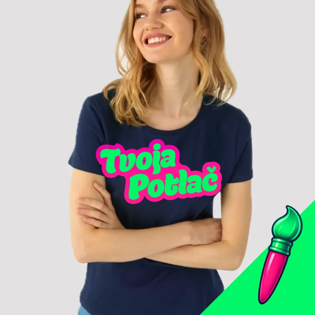 Dámske tričko s vašou potlačou