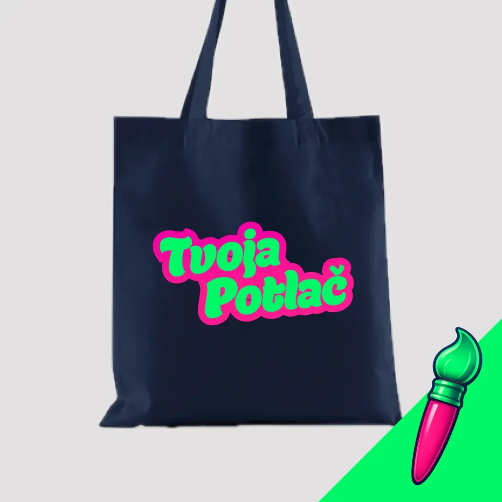 Bavlnená nákupná taška s tvojou potlačou